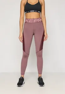 Леггинсы sculpt 7/8 Nike Performance, Tattoo/Burgundy Crush/White