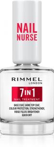 База и верхнее покрытие для ногтей Nail Nurse 7-в-1 «семь в одном» Rimmel, 12 мл