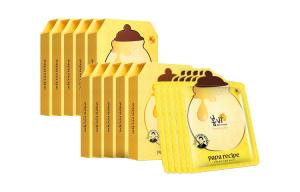 Маска для лица Honey успокаивающая, осветляющая, увлажняющая, 25 г*10 шт Papa Recipe, 25g * 10 boxes * 50 pcs