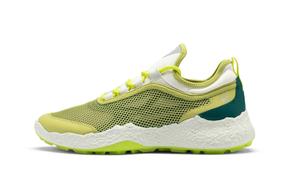 Ecco SS26 GOLF BIOM H5 Collection Кожаные низкие кеды мужские зеленые 138004