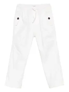 Брюки с кулиской Paolo Pecora Kids, белый