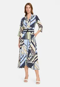 Дневное платье mit volant midikleid Betty Barclay, Blau Grün