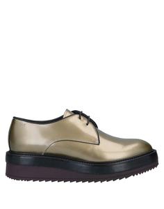 Туфли на шнуровке Sax, хаки