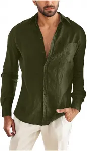 Футболка с длинным рукавом для мужчин, Turtle Neck, Regular Fit