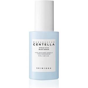 Skin 1004 Madagascar Centella Hyalu-Cica Blue Serum 1,69 жидких унций — осветляющая кожу, увлажняющая, омолаживающая и удаляющая темные пятна, корейская сыворотка для лица с гиалуроновой кислотой, ниацинамидом, центелла азиатская, Skin1004