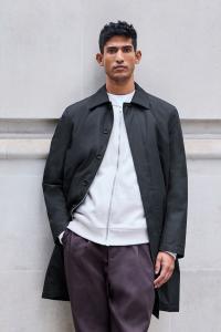 Утепленный плащ, устойчивый к воздействию дождя Next, синий