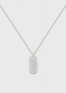 кулон в виде жетона для собаки