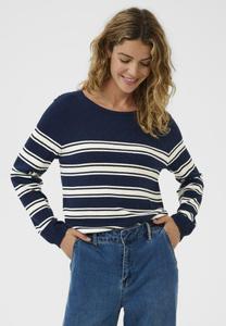 Джемпер Cream VILLEA PULLOVER , Navy Blazer Stripe/Blue