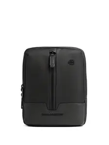 Сумка через плечо с молнией Piquadro, черный