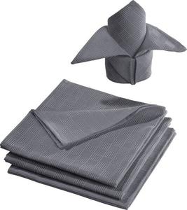 Салфетки в упаковке, 4 шт. 111636 Erwin Müller, серый
