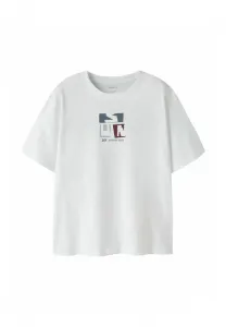 Футболка с принтом nkmfemmin в коробке Name It, Bright White