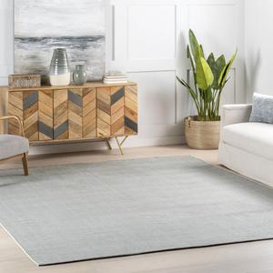 nuLOOM Salima однотонный ковер 122 x 183 см для дома и улицы, гостиная патио терраса крыльцо, grey