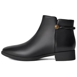 Senda Черные женские ботильоны