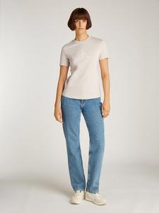 Футболка CALVIN KLEIN JEANS, кремовый