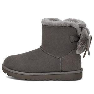 Ботинки зимние UGG WMNS Classic Double Bow Mini, серый