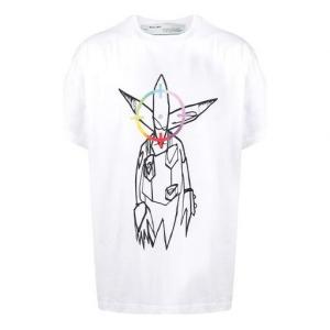 Футболка futura alien s s over tee Off-White, белый