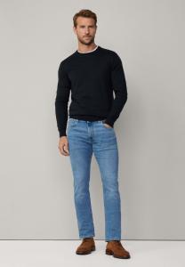 Джинсы облегающего кроя Hackett London, синий деним