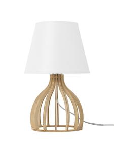 Настольные лампы AGUEDA коричнево-белого цвета - (Ш) 22 x (В) 36 x (Д) 22 см