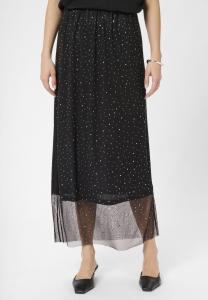 Юбка Kaffe Maxi skirt, Black Deep Cc/Black