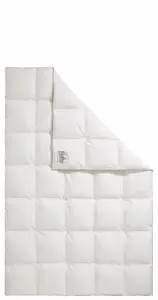 Одеяло из синтетики RIBECO "Мари", теплое, (1 шт.), спите как на пуховой кровати! 200х200 см, белый
