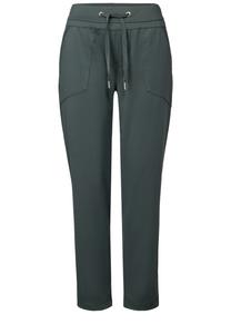 Обычные брюки STREET ONE, темно-зеленый