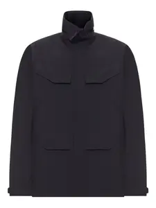 Куртка с высоким воротом и карманами-клапанами Veilance, черный