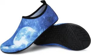 Обувь босиком для женщин и мужчин, быстросохнущие акваноски для плавания, пляжа, легкая обувь без шнурков для йоги и упражнений, для каякинга, на озере, у бассейна, реки, серфинга, катания на лодках, дайвинга и круизного отдыха Wabkderpu, мультиколор