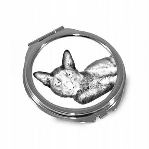 Зеркало карманное складное Cat Havana Brown Inna Marka