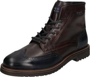 Мужские современные ботинки Bugatti с утепленной подкладкой, синий/серый/темно-серый