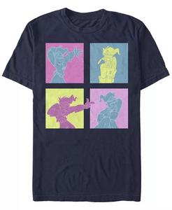 Мужская футболка с коротким рукавом A Goofy Movie Neon Grid Fifth Sun, синий