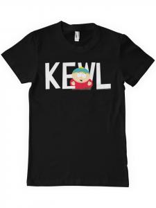 Футболка Kewl черного цвета South Park