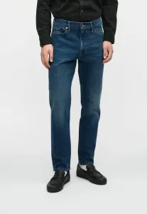 Прямые джинсы прямого кроя Abercrombie & Fitch, Dark Blue Denim