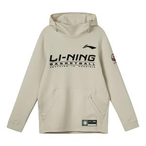 Толстовка спортивные баскетбольные серии cba training sports hoodie Li-Ning, белый