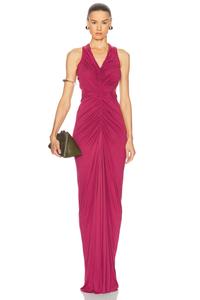 Платье "Poppy" Rick Owens Lilies, Plum