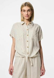 Рубашка KURZARM PCPIA Pieces, бежевый