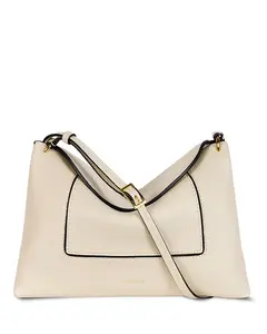Кожаная сумка-мешок Penelope Wandler, белый