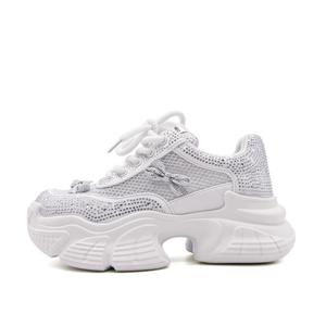 Низкие массивные кроссовки женские Joy&Mario, Ecru