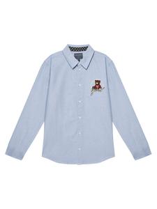 Рубашка обычного кроя L4BH02 W9CL0 Guess, синий