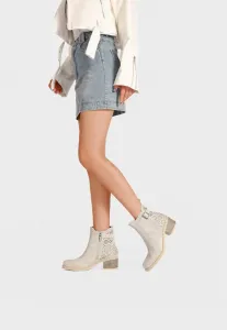 Техасские/Байкерские ботинки Queen Helena, Beige