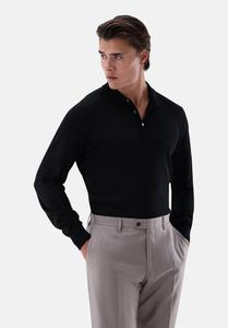 Поло van Laack Polo shirt, Black