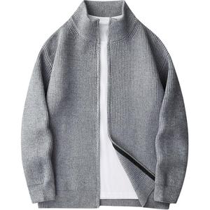 Трикотаж Unisex Стоячий Воротник Умеренный VanCamel, серый