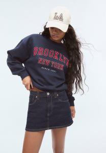 Толстовка Stradivarius Sweatshirt, Dark Blue