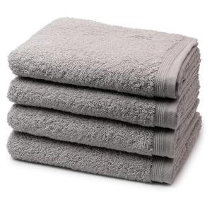 Towel superwuschel набор из 4 шт Möve, серо-коричневый