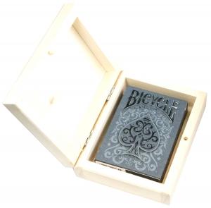 Игральные карты BICYCLE CINDER 1 DECK в деревянной коробке*