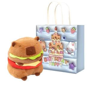 Плюшевая кукла Capybara Dolls высота 23 см LALABABY