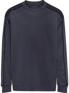 Детская футболка с длинным рукавом "T-Shirt Longsleeve" серого цвета Hummel