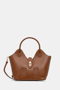 Кожаная сумка Answear.LAB, коричневый