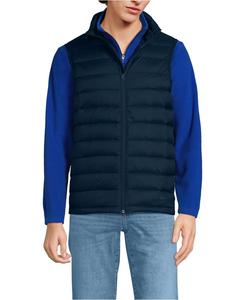 Пуховый жилет Big & Lall Wanderweight Packable Down Vest Lands' End, Radiant navy