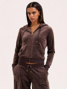 Толстовка Robertson Velour с капюшоном Juicy Couture, Brown