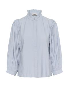 KAREN BY SIMONSEN Рубашка 'KBDenise' в пастельно-голубом цвете